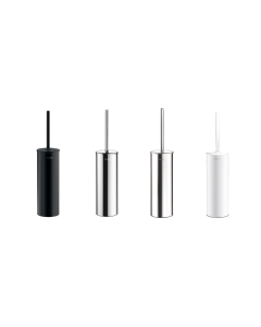 Delabie Wall Mounted Toilet Brush Set With Lid And Anti Theft Lock