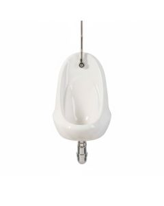 White Ceramic Urinal Bowl (Exposed Cistern) 