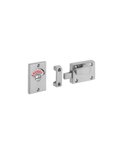Vacant Engaged Indicator - Satin Zinc