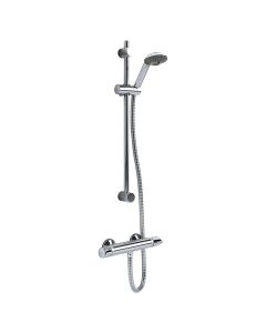 Inta Plus Thermostatic Bar Shower Control with Fastfix Bracket