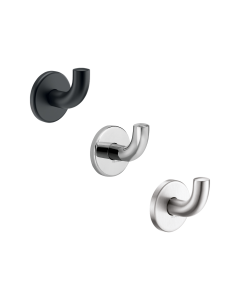 Delabie Single Coat Hook (Polished, Brushed, Black)