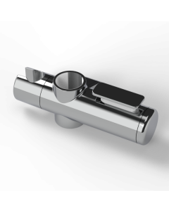 Fitzroy Of London Sliding Shower Head Bracket, For 32mm Rail, Chrome Polished | Commercial Washrooms