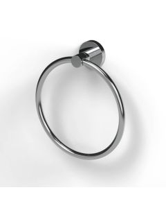 Fitzroy Of London Towel Ring, Polished Chrome | Commercial Washrooms