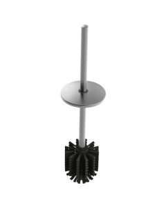 Delabie | DVS Toilet Brush with Lid and Handle - Satin Stainless Steel