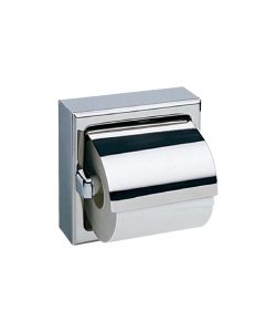 Bobrick Toilet Tissue Dispenser with Hood - Polished