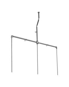 Armitage Shanks Exposed Flushpipes for Urinal Bowls using Mura Auto Cistern - for Three Urinal Bowls | Commercial Washrooms