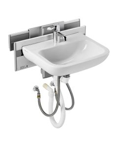 S0653(67) Care Plus washbasin mounting bracket, manually operated, vertical and horizontal adjustment