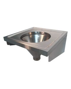 Pland Bali Stainless Steel Hospital Slop Hopper Sluice Sink