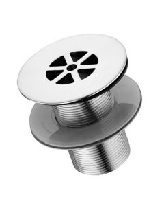 Wirquin 1 1/2" Long Grid Basin Waste - Unslotted for Basins with no Overflow