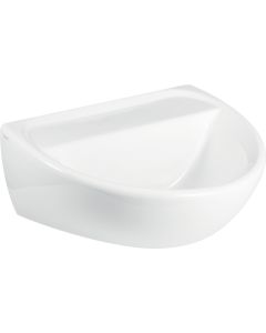 No Tap Holes Twyford Sola 500mm Wall Hung Wash Hand Basin