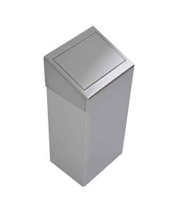 Dolphin Stainless Steel, Bin - Satin Stainless Steel, 50L