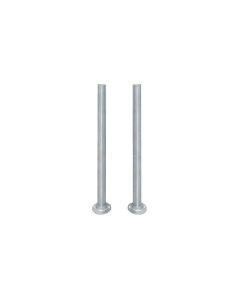 25" Stainless Steel Belfast Sink Legs & Brackets (Pair)
