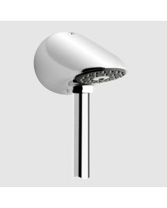 KWC DVS Aquajet Slimline Shower Head For Surface Mounted Pipework