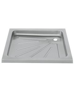 KWC DVS Stainless Steel Shower Tray For Inset Mounting (900x900mm)