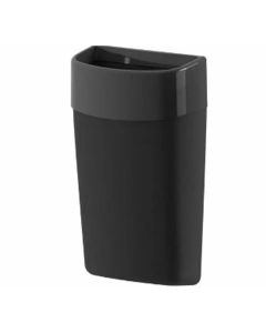 Modular Plastic 25L Wastebin - Myriad Black 