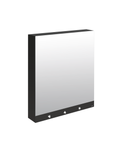 Delabie 4 in 1 Mirror Box Unit with Integrated Tap, Soap and Hand Dryer/Paper Towel Dispenser