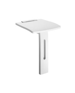 Delabie Wall Mounted Lift-Up Shower Seat with Leg
