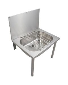 Twyford Stainless Steel Floor Standing Bucket Sink