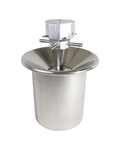 Twyford Circular Washstation with Sensor Taps and Soap Dispensers (4 -6 station)