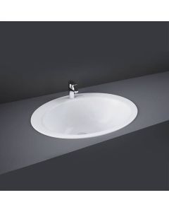 RAK-Jessica 53cm Over Counter Wash Basin 1 Taphole | RAK Ceramics