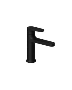 RAK Portofino Standard Basin Mixer Tap - Matt Black - 171mm