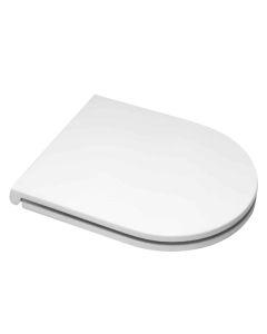 RAK-Resort Mini Quick Release Sandwich Soft Close Seat with Single Button | Commercial Washrooms