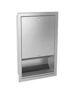 KWC DVS Stainless Steel Recessed Paper Towel Dispenser