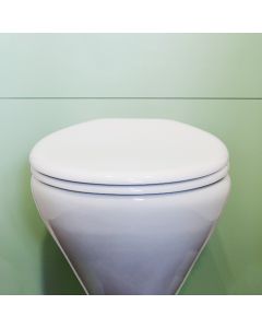 Blanc Toilet Seat and Cover for School Height Toilet