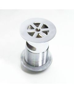 N&C Slotted Grid Basin Waste 1.1/4" Chrome Plated