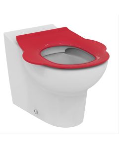 Red Seat, No cover Armitage Shanks Contour 21 Splash 305mm Back to Wall School Toilet