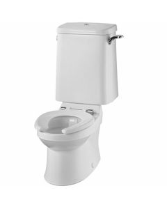 Twyford Sola Close Coupled Rimless School Toilet (300mm high), SA1512WH