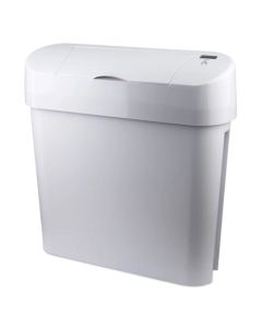 White Sensor Operated Sanitary Waste Bin