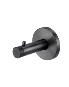 Black Stainless Steel Cylindrical Coat Hook (65mm) T501SMB