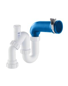 S0387 Contour 21+ waste pack with SmartGuard for tap deck basin