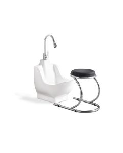 Pure Ceramic Wudu Washing and Ablution Station With Stool