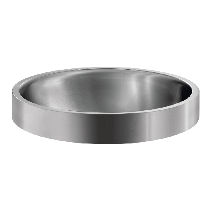 Delabie RAVA Polished Satin 304 Stainless Steel Countertop Basin. SKU: 120670