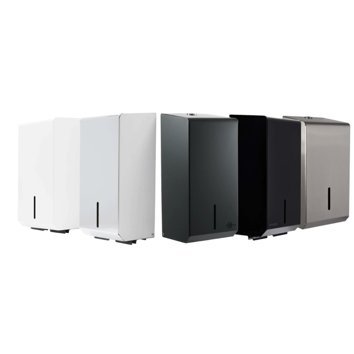 Metal Multiflat Toilet Tissue Dispenser (Various Finishes) Metal Multiflat Toilet Tissue Dispenser (Various Finishes)