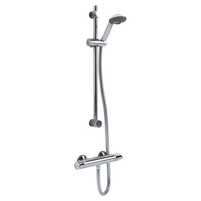Inta Plus Thermostatic Bar Shower Control with Fastfix Bracket