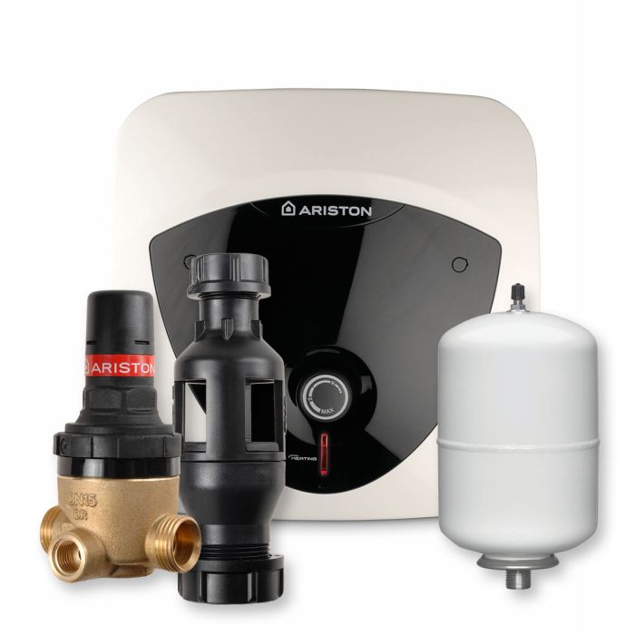 Ariston Andris Lux 3kW 30L Over Sink Electric Water Heater, includes Kits A, B and C, 3820017 Ariston Andris Lux 3kW 30L Over Sink Electric Water Heater, includes Kits A, B and C, 3820017