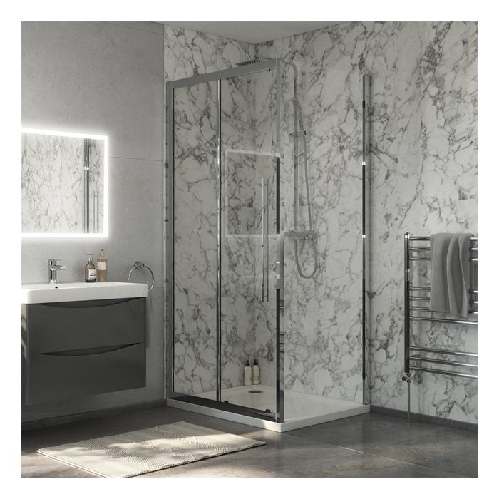 Swan Walton Sliding 6mm Glass Shower Door Swan Walton Sliding 6mm Glass Shower Door