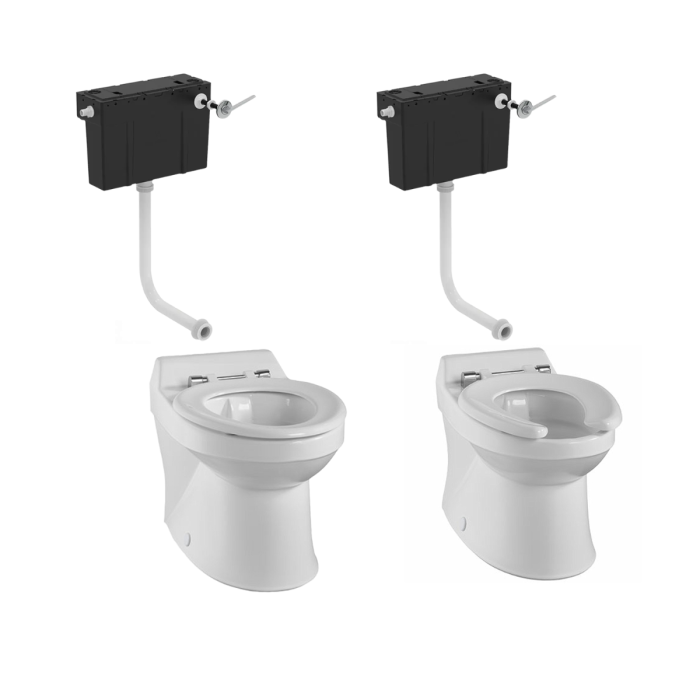 Twyford Sola Rimless Back To Wall School Toilet Pack Twyford Sola Rimless Back To Wall School Toilet Pack