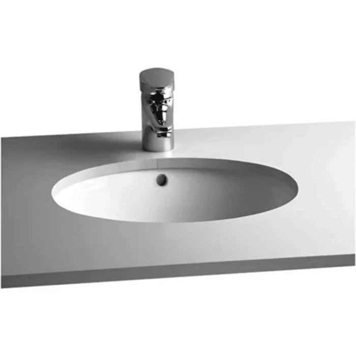 Vitra S20 420mm Undercounter Washbasin (No Tap Holes) 6039B003-0012