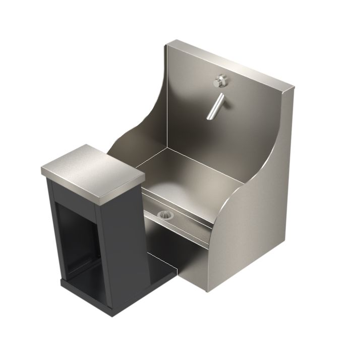 Stainless Steel Anti Ligature Wudu Wash Station