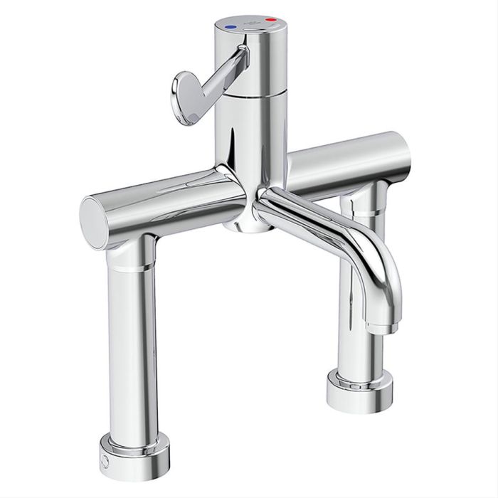 Ideal Standard Markwik 21+ Comfort Deck Mounted Mixer Tap with Detachable Spout and PBV A7905AA