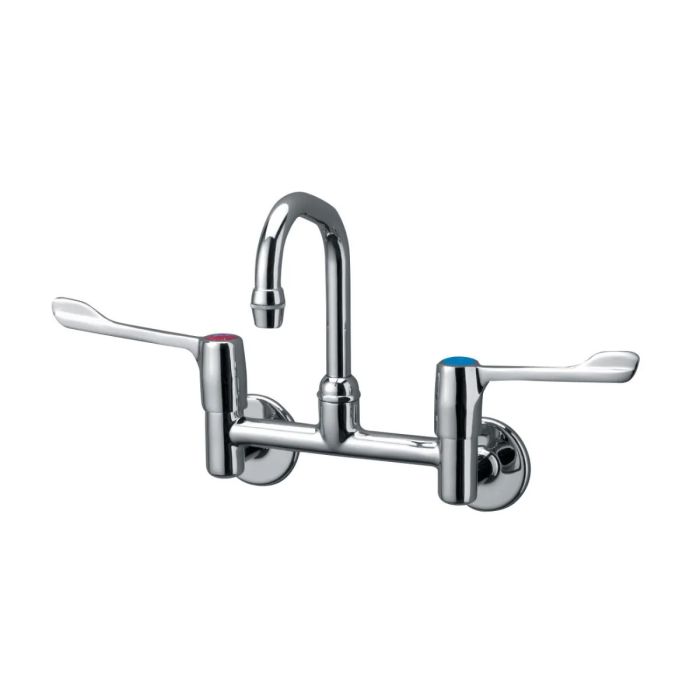 Armitage Shanks Markwik Wall Mounted Exposed Mixer with 150mm Levers | Commercial Washrooms