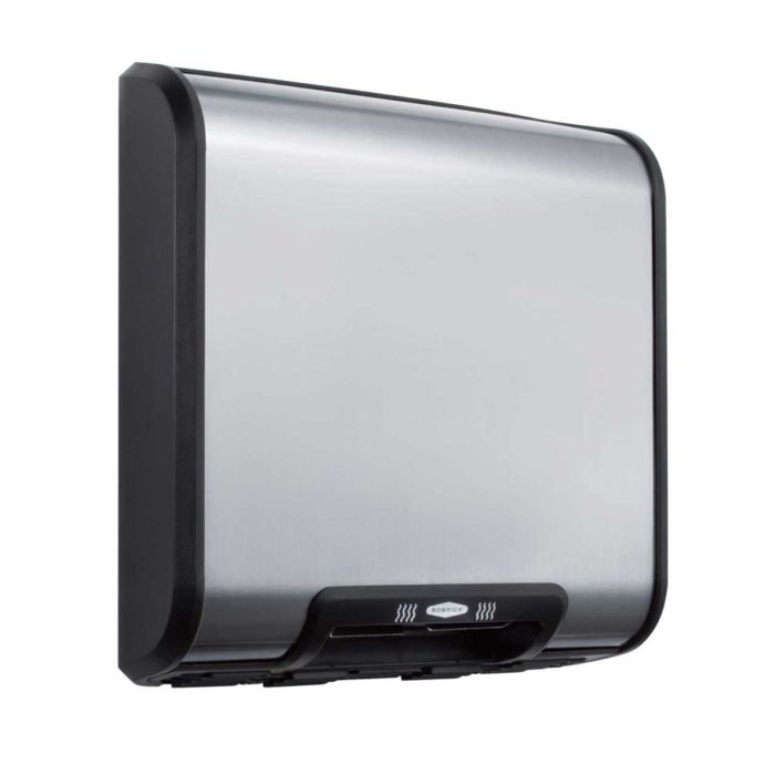 Bobrick Brushed Stainless Steel TrimDry Hand Dryer Bobrick Brushed Stainless Steel TrimDry Hand Dryer