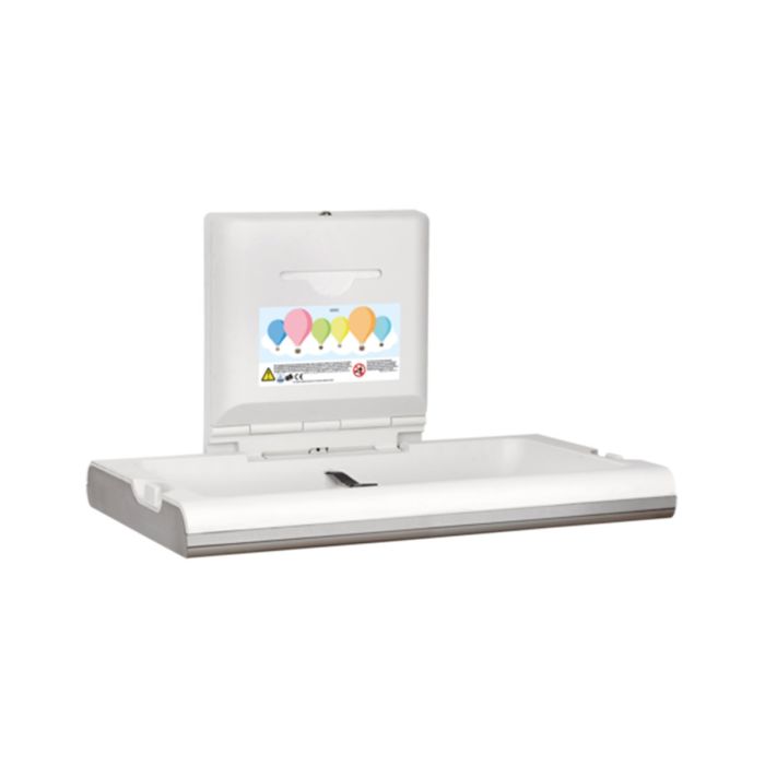 KWC DVS Horizontal Cambrino Commercial Baby Changing Table KWC DVS Horizontal Cambrino Commercial Baby Changing Table