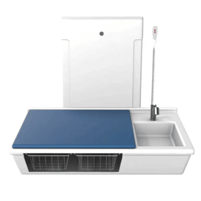 Pressalit Height Adjustable Baby Changing Table With Mattress (800x1400mm)