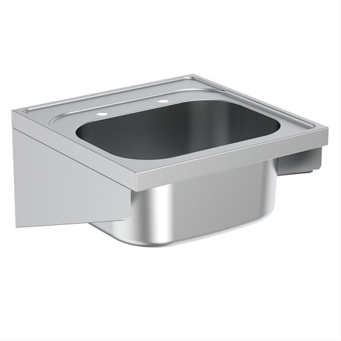 Doon Single Bowl 60 x 60cm 2 tap holes. SKU: S1274MY