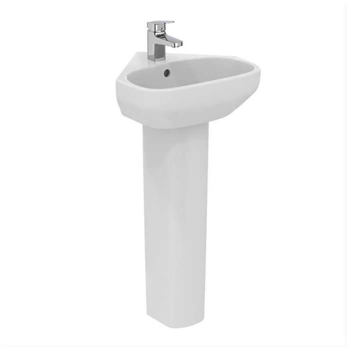 Ideal Standard i.life A 40cm Corner Handrinse Basin with Pedestal